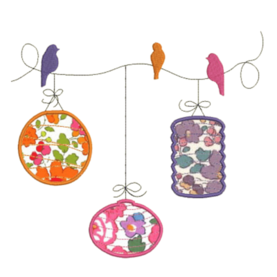 guirlande oiseaux