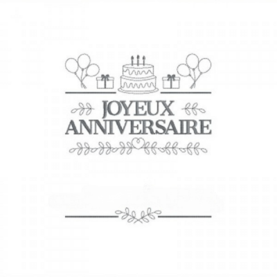 joyeux anniversaire