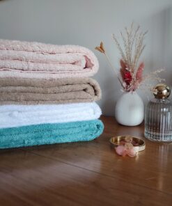 Drap de bain brodé personnalisé